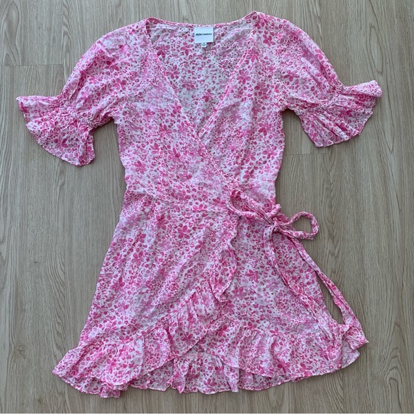 Skylar + Madison floral wrap mini dress - Picture 3 of 3